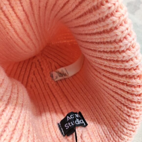 Acne Studios Folded Cuff Cozy Knit Beanie